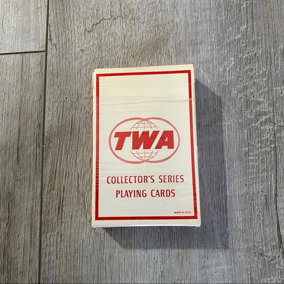 TWA collectors series playing cards Made in USA